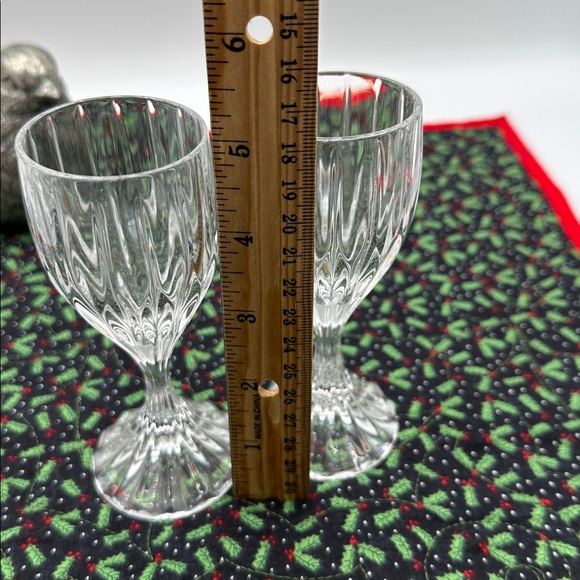 Park Lane Cordial Sized Mikasa Glasses. Vintage Pattern - Picture 7 of 9